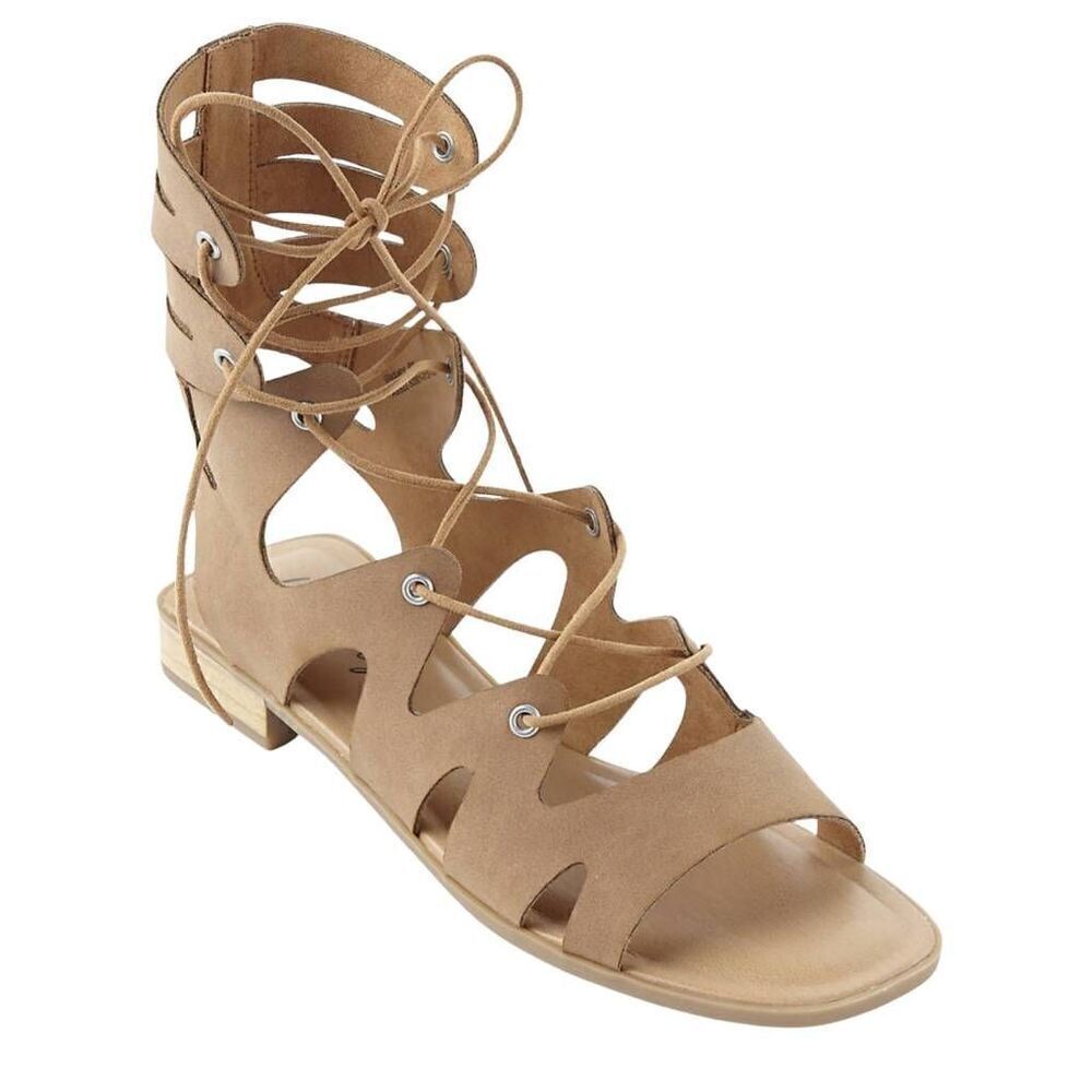 NEW Wonderly Brown Gladiator Sandal Size 8.5